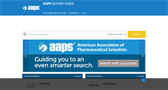 Desktop Screenshot of aapsbuyersguide.com