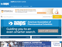 Tablet Screenshot of aapsbuyersguide.com